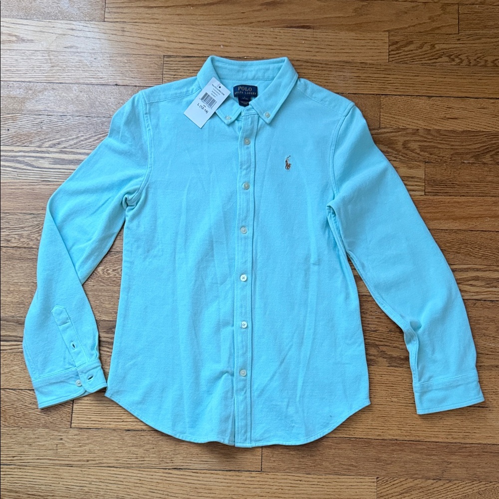 POLO Ralph Lauren Aqua blue Polo Shirt